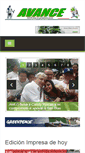 Mobile Screenshot of periodicoavance.com